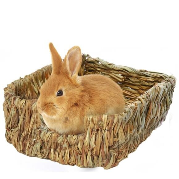 Rabbit Grass Bedding, Bunny supplies for Cage Accessories and Huts - Picture 1 of 6